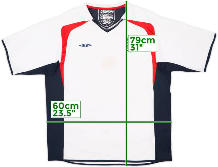 2004-06 England Umbro Training Shirt - 5/10 - (XXL)