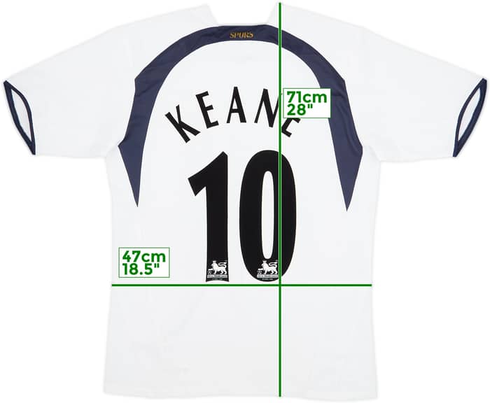 2006-07 Tottenham Home Shirt Keane #10 - 9/10 - (S)