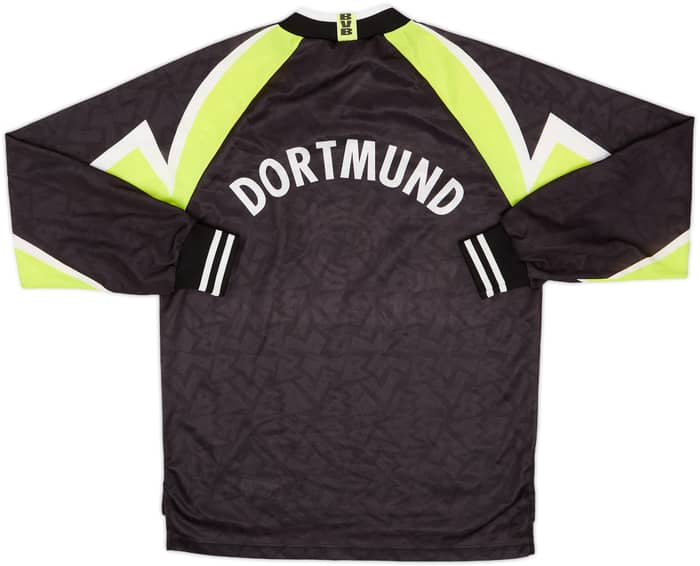 1995-96 Borussia Dortmund Away L/S Shirt - 9/10 - (S)