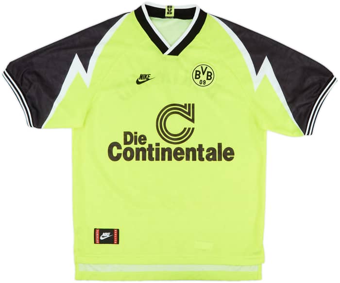 1995-96 Borussia Dortmund Home Shirt - 8/10 - (L)
