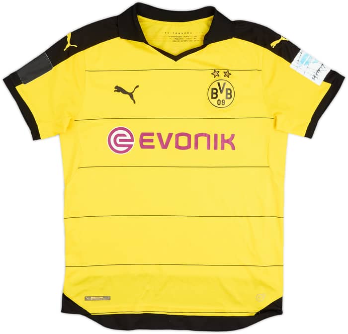 2015-16 Borussia Dortmund Home Shirt - 5/10 - (L)
