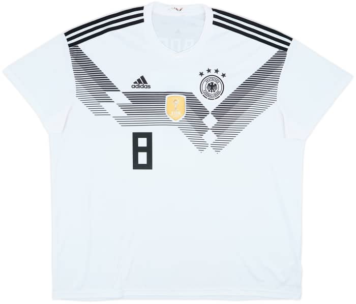 2018-19 Germany Home Shirt Kroos #8 - 7/10 - (3XL)