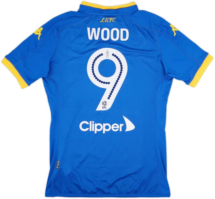 2016-17 Leeds United Authentic Away Shirt Wood #9 - 7/10 - (M)