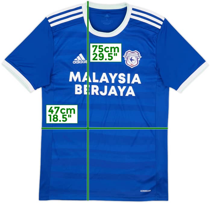 2020-21 Cardiff Home Shirt - 7/10 - (S)