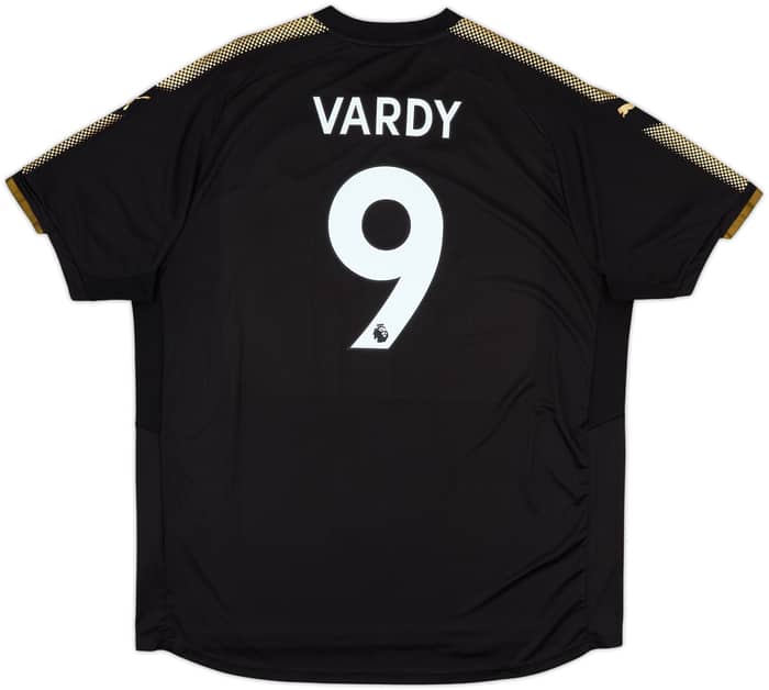 2017-18 Leicester Away Shirt Vardy #9 - 9/10 - (3XL)