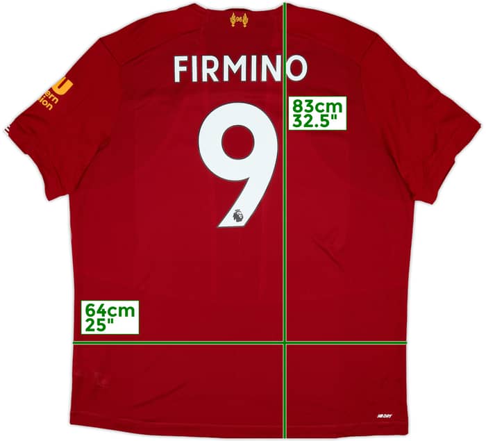 2019-20 Liverpool Home Shirt Firmino #9 - 10/10 - (XXL)