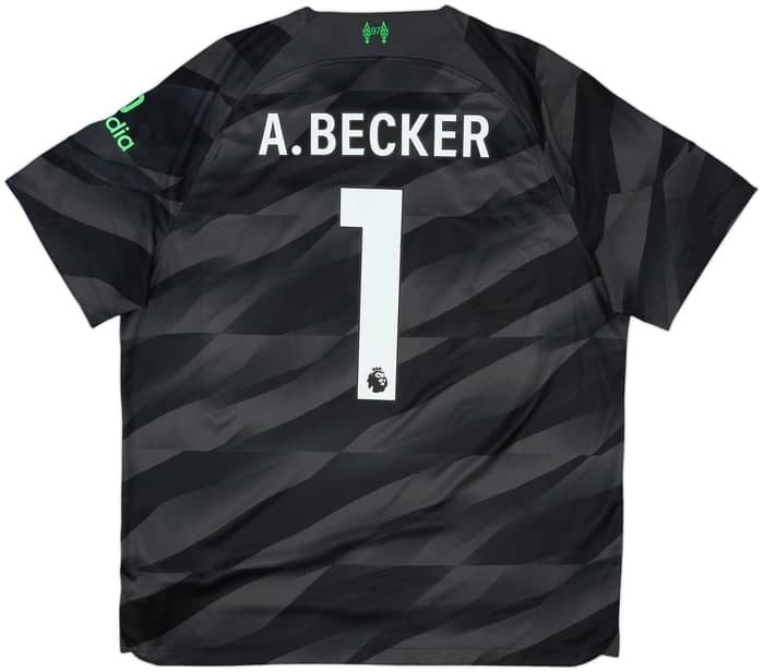 2023-24 Liverpool GK Shirt A.Becker #1 - 10/10 - (XL)