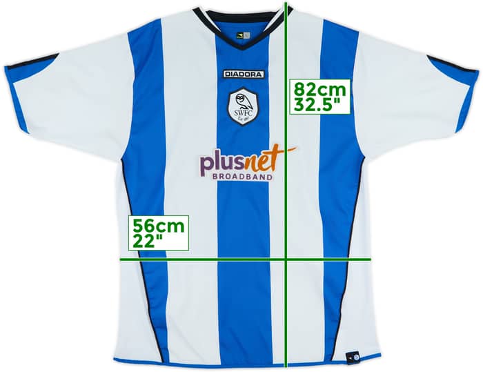 2005-07 Sheffield Wednesday Home Shirt - 5/10 - (L)