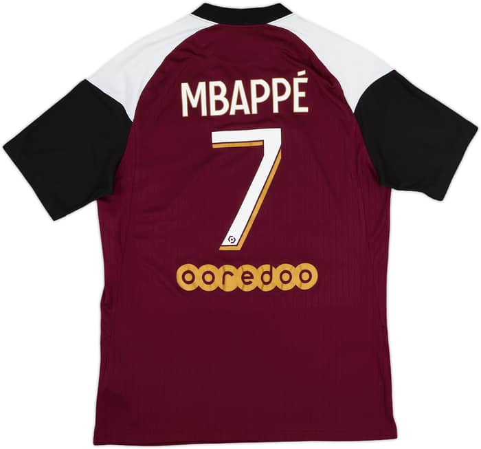 2020-21 Paris Saint-Germain Third Shirt Mbappe #7 - 5/10 - (M)