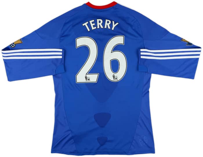 2010-11 Chelsea Home L/S Shirt Terry #26 - 5/10 - (S)