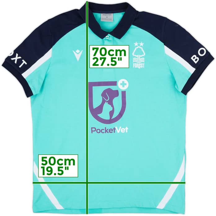 2021-22 Nottingham Forest Macron Polo Shirt - 8/10 - (M)