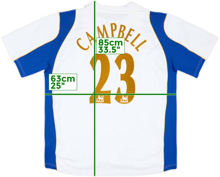 2006-07 Portsmouth Away Shirt Campbell #23 - 9/10 - (XXL)