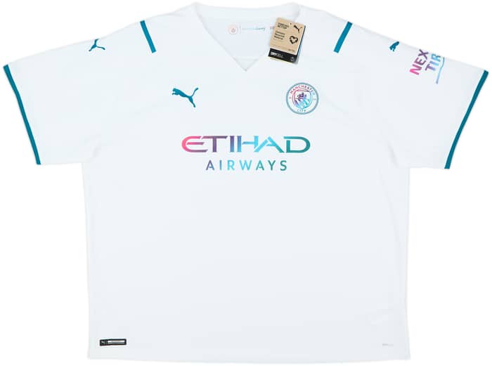 2021-22 Manchester City Away Shirt De Bruyne #17 (3XL)