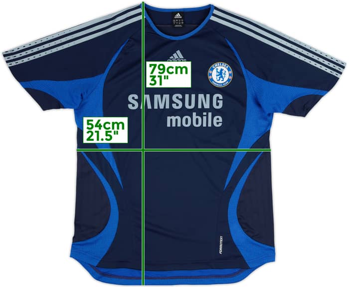 2006-07 Chelsea adidas Formotion Training Shirt - 10/10 - (L/XL)