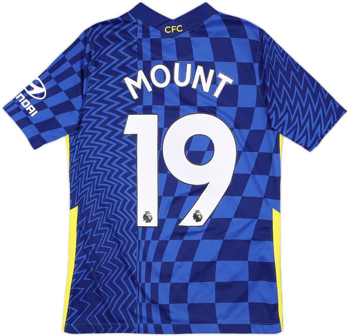 2021-22 Chelsea Home Shirt Mount #19 - 7/10 - (XL.Boys)