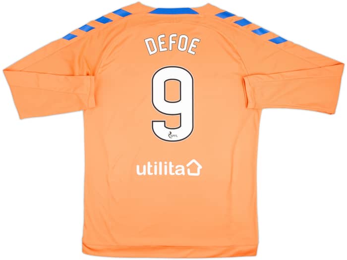 2018-19 Rangers Third L/S Shirt Defoe #9 - 8/10 - (L)
