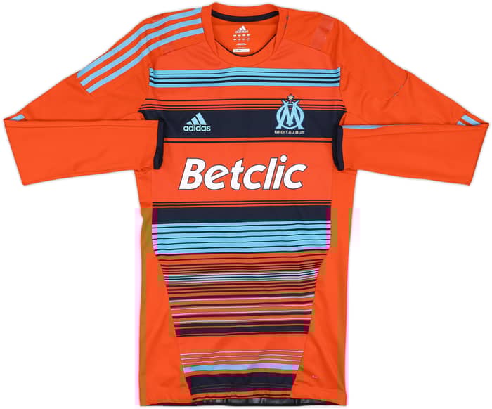 2011-12 Olympique Marseille Player Issue TechFit Third L/S Shirt Remy #11 - 4/10 - (L)