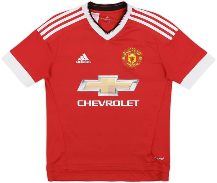 2015-16 Manchester United Home Shirt Rooney #10 - 7/10 - (L.Boys)