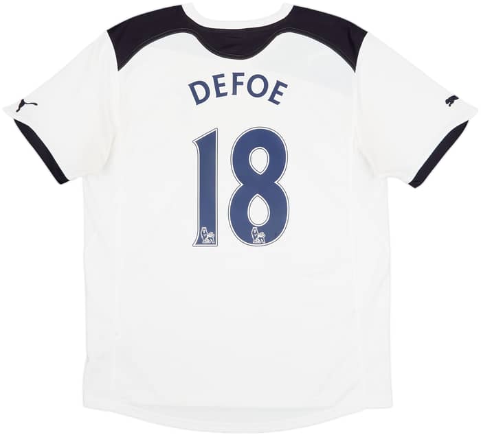 2010-11 Tottenham Home Shirt Defoe #18 - 7/10 - (L)