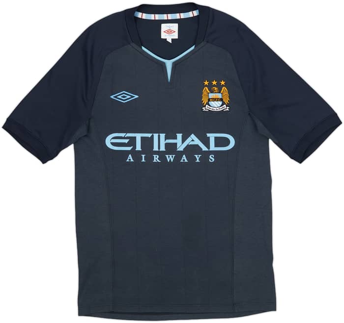 2010-12 Manchester City Away Shirt Silva #21 - 5/10 - (S)