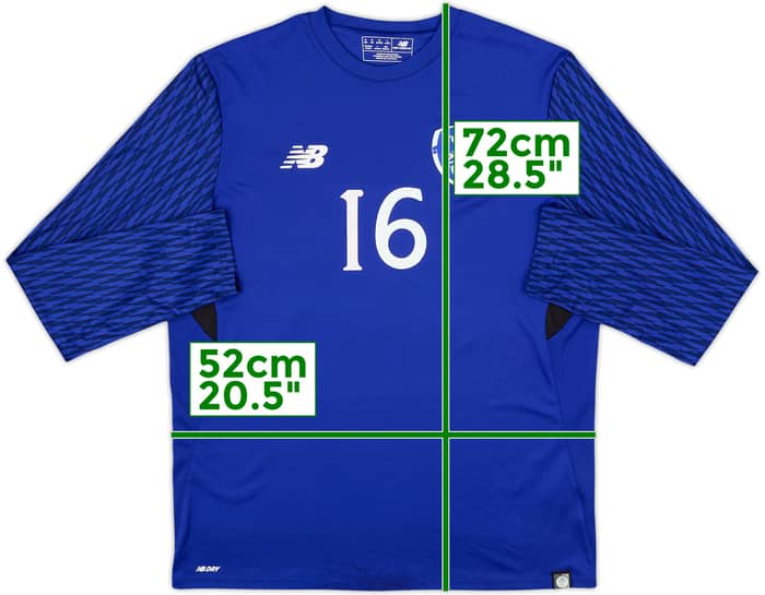 2017-18 Ireland GK Shirt #16 - 5/10 - (M)