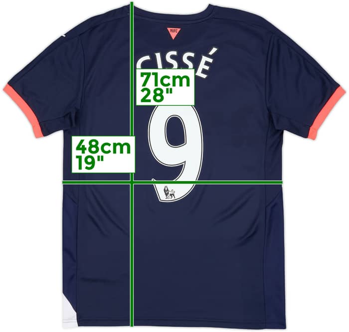 2015-16 Newcastle Third Shirt Cisse #9 - 9/10 - (S)