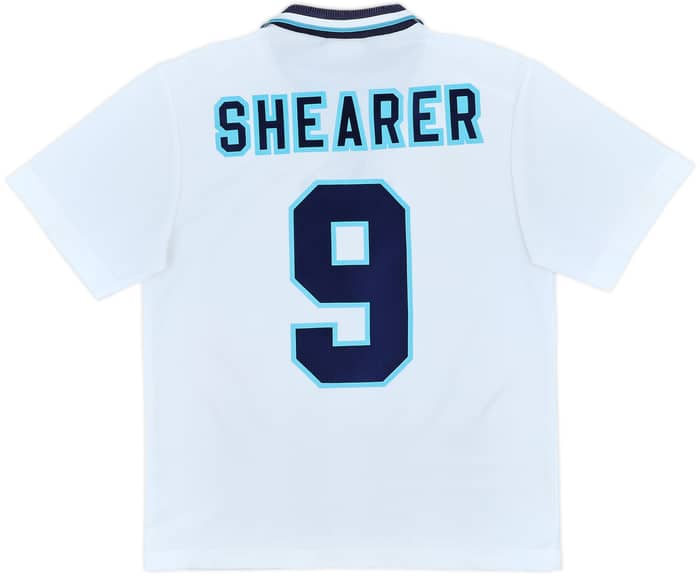 1995-97 England Home Shirt Shearer #9 - 7/10 - (M)