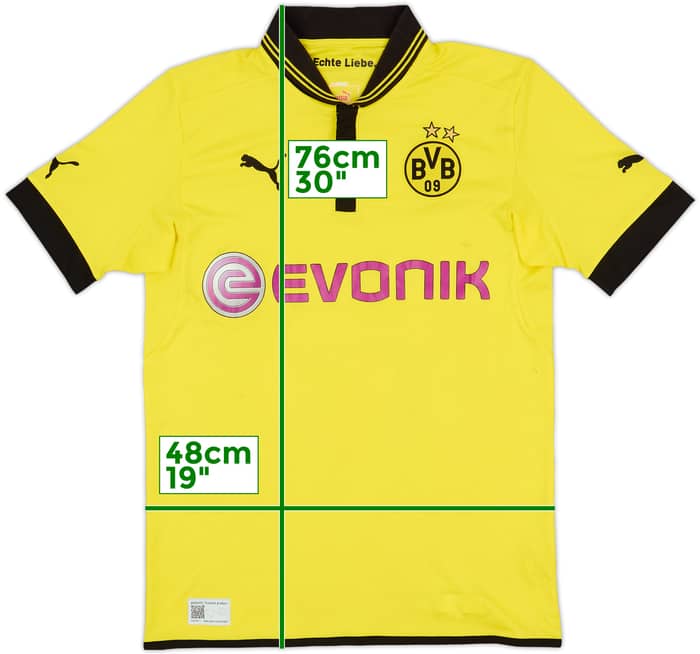 2012-13 Borussia Dortmund Home Shirt - 5/10 - (M)