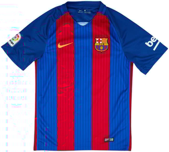 2016-17 Barcelona Home Shirt Messi #10 - 7/10 - (S)