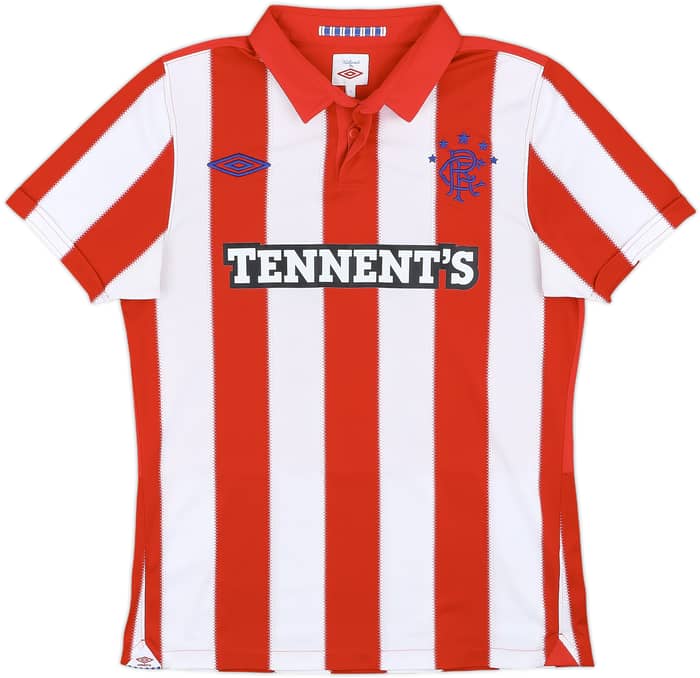 2010-11 Rangers Away Shirt Weir #3 - 6/10 - (S)