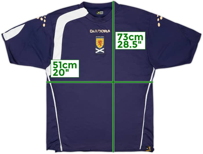 2005-06 Scotland Home Shirt - 4/10 - (M)