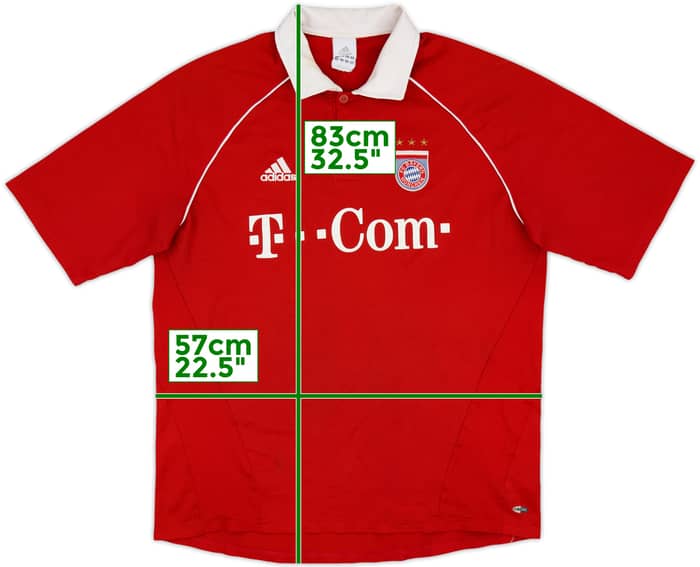 2005-06 Bayern Munich Home Shirt - 4/10 - (XL)
