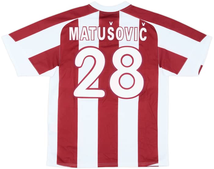 2006-07 Sparta Prague Away Shirt Matusovic #28 - 7/10 - (M)