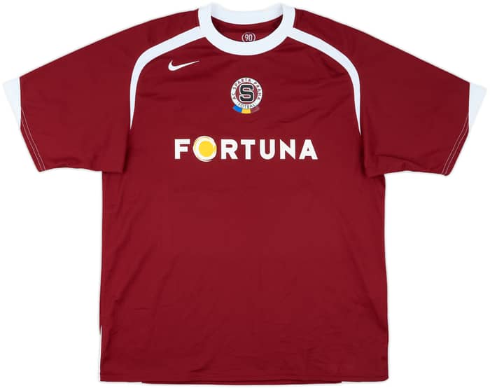 2006-07 Sparta Prague Home Shirt Matusovic #28 - 8/10 - (L)