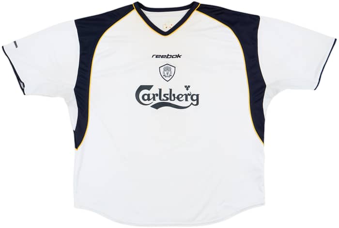 2001-03 Liverpool Away Shirt Gerrard #17 - 5/10 - (XXL)