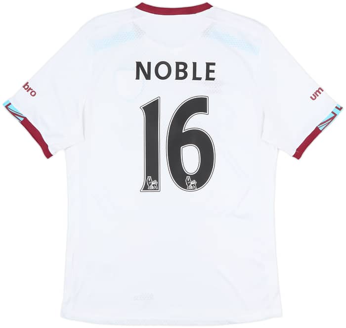 2016-17 West Ham Away Shirt Noble #16 - 9/10 - (L)