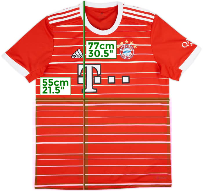 2022-23 Bayern Munich Home Shirt - 10/10 - (L)