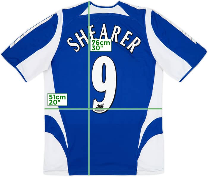 2005-06 Newcastle Third Shirt Shearer #9 - 5/10 - (L)