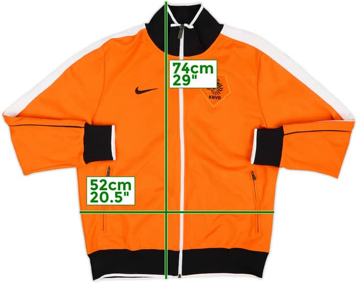 2010-11 Netherlands Nike Track Jacket - 8/10 - (L)