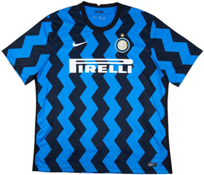 2020-21 Inter Milan Home Shirt Perisic #14 - 9/10 - (XXL)