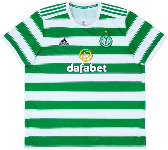 2021-22 Celtic Home Shirt - 10/10 - (XXL)