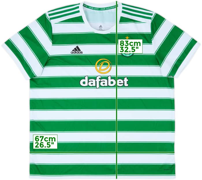 2021-22 Celtic Home Shirt - 10/10 - (XXL)