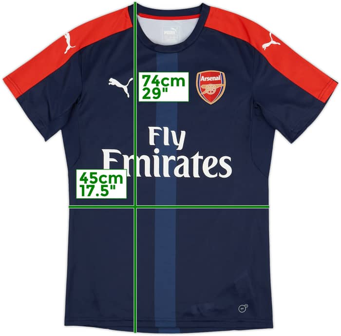 2016-17 Arsenal Puma Training Shirt - 9/10 - (M)
