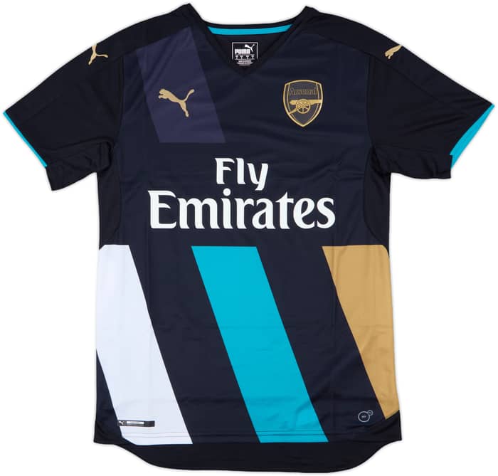 2015-16 Arsenal Third Shirt Arteta #8 - 10/10 - (S)