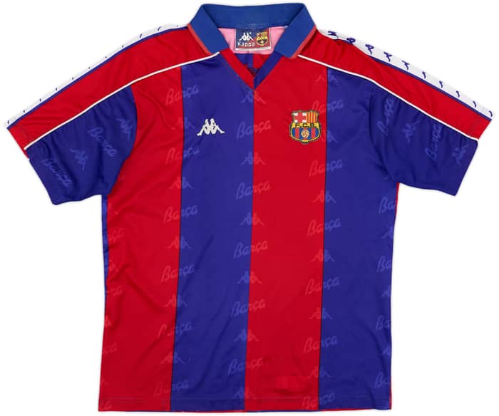 1992-95 Barcelona Home Shirt - 6/10 - (L)