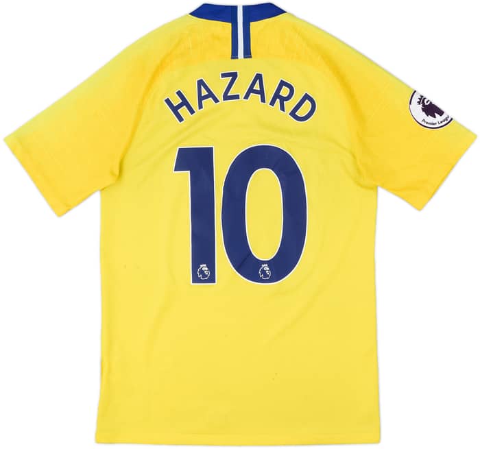 2018-19 Chelsea Away Shirt Hazard #10 - 4/10 - (S)