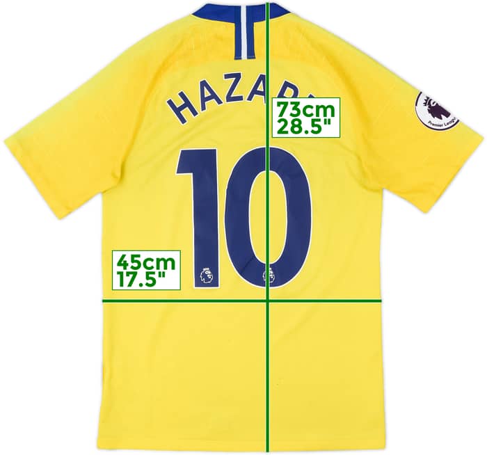 2018-19 Chelsea Away Shirt Hazard #10 - 4/10 - (S)