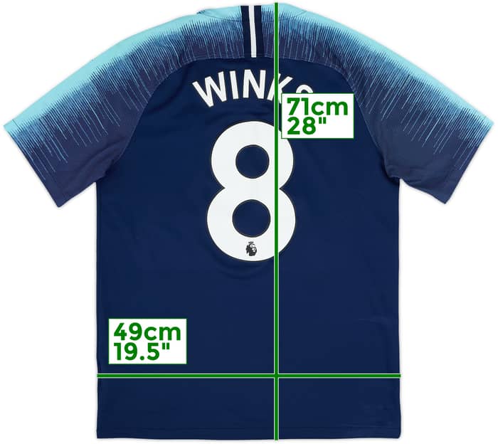 2018-19 Tottenham Away Shirt Winks #8 - 6/10 - (M)