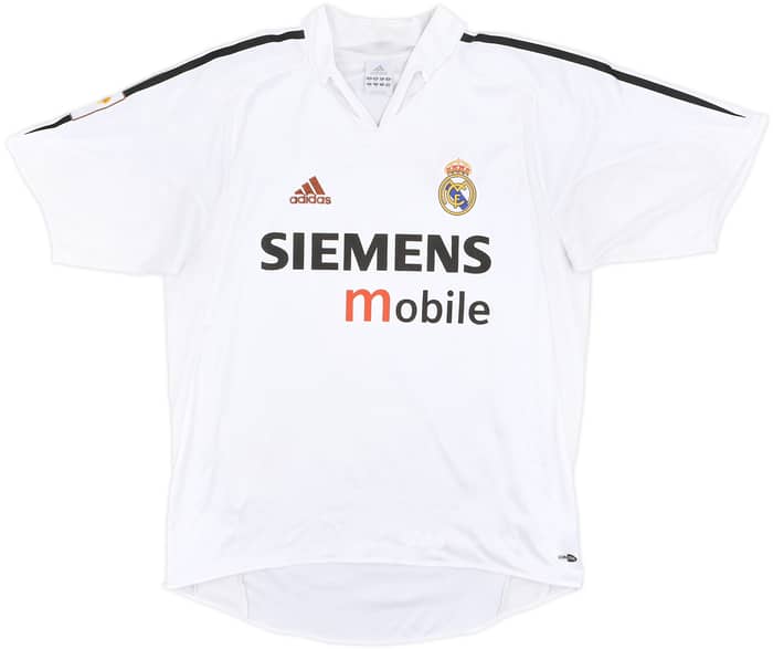 2004-05 Real Madrid Home Shirt Samuel #19 - 4/10 - (M)