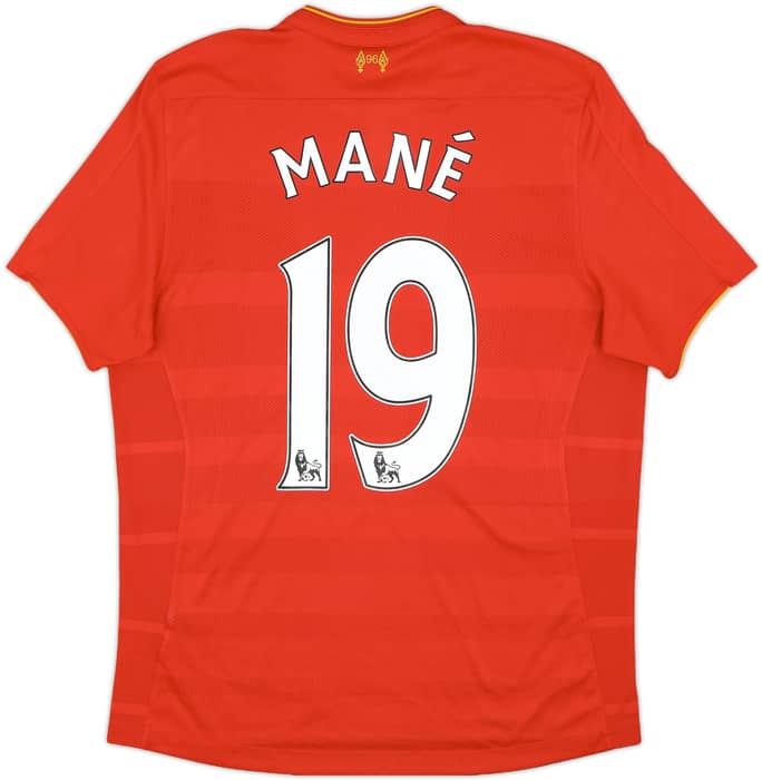 2016-17 Liverpool Home Shirt Mane #19 - 7/10 - (L)